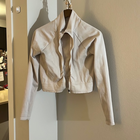 White Bomber Jacket - Picture 1 of 1